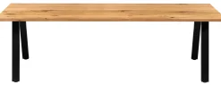 Homeville Firenze med skråben 240x95x74cm eg natur/sort