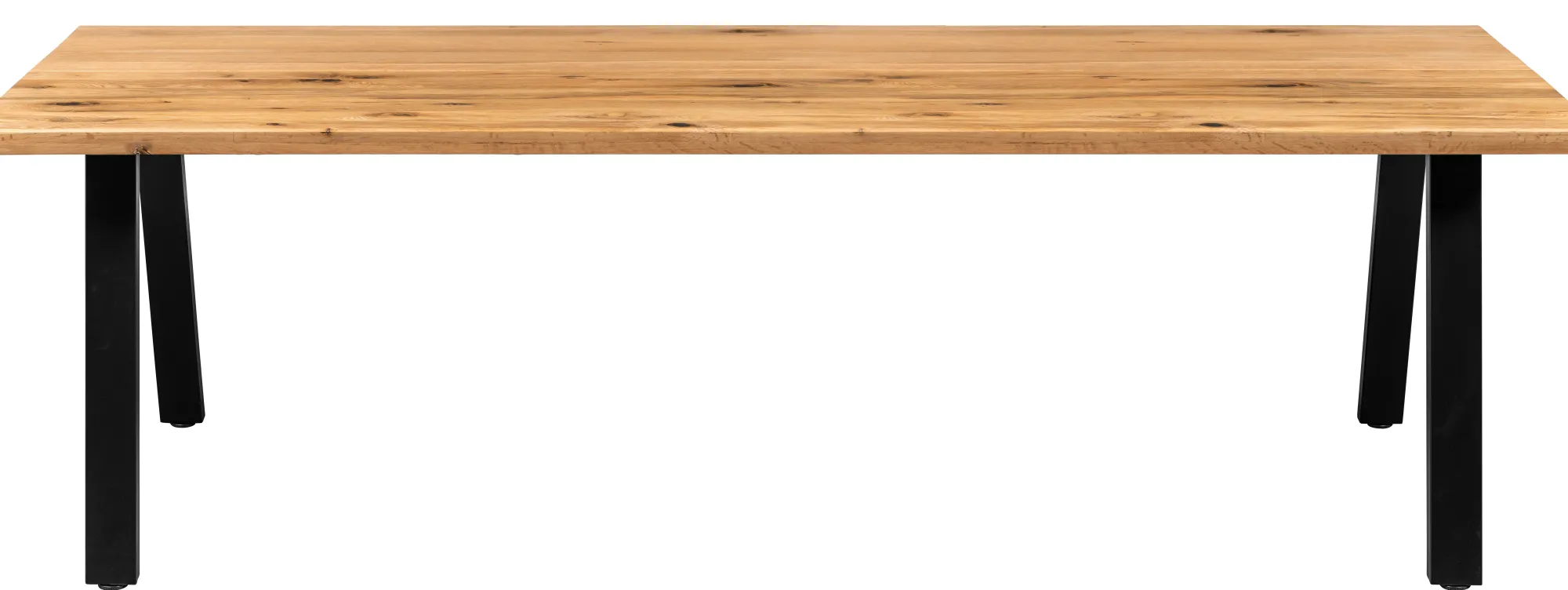 Homeville Firenze med skråben 240x95x74cm eg natur/sort