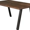 Homeville Firenze med skråben 160x95x74cm eg smoked/sort
