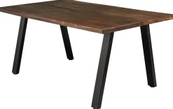 Homeville Firenze med skråben 160x95x74cm eg smoked/sort