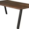 Homeville Firenze med skråben 200x95x74cm eg smoked/sort