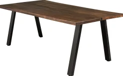 Homeville Firenze med skråben 200x95x74cm eg smoked/sort