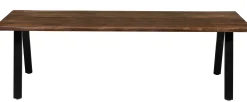 Homeville Firenze med skråben 240x95x74cm eg smoked/sort