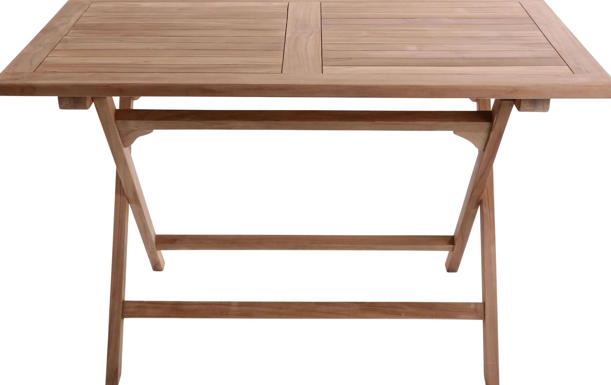 Moreland Foldbar havebord teaktræ 70x120x75,5cm