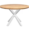 Homeville Forli 120x120x74cm eg natur/hvid