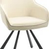 Homeville Freja med drejefunktion velour beige