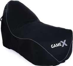 GameX Gamer sækkestol sort/grå
