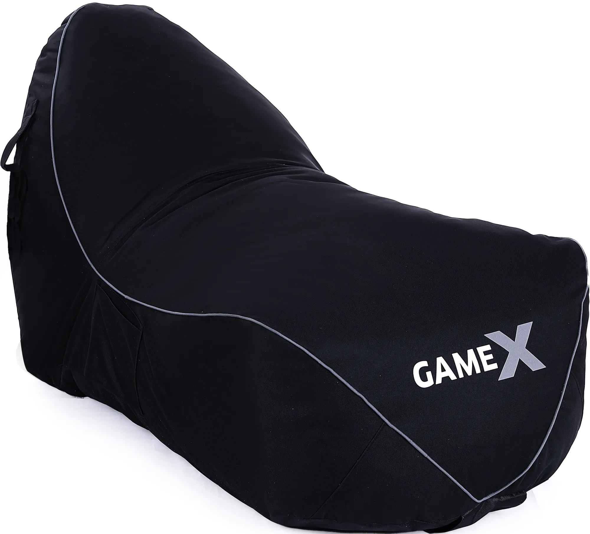 GameX Gamer sækkestol sort/grå