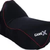 GameX gamer sækkestol sort/rød