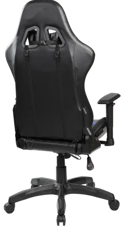 GameX Lopez LED kunstlæder sort/blå