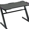GameX med LED 120x60cm sort/sort