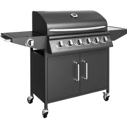 Moreland Gasgrill med 6 brændere og sideblus