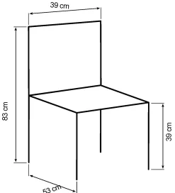 Homeville Giselle metal sort