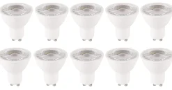Homeville GU10 LED 5W 4000K (10stk.) neutralt lys