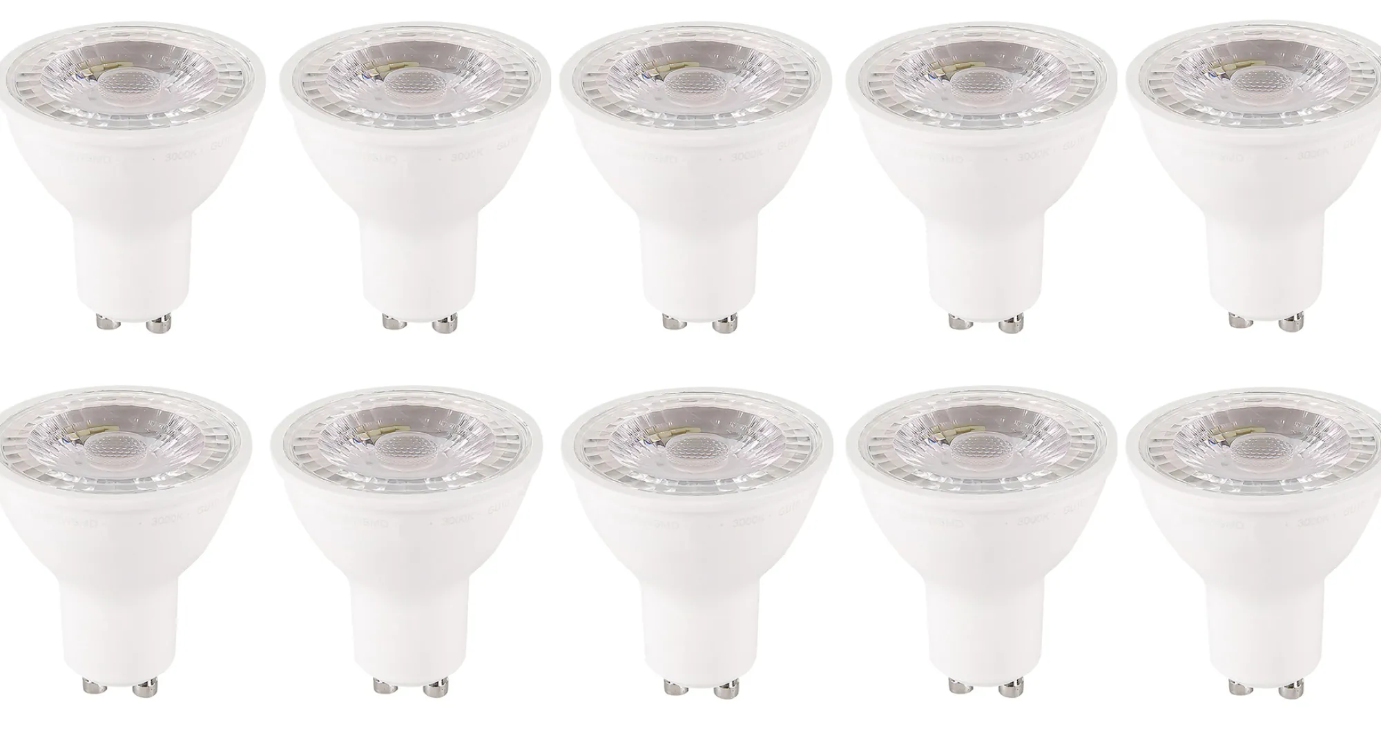Homeville GU10 LED 5W 4000K (10stk.) neutralt lys
