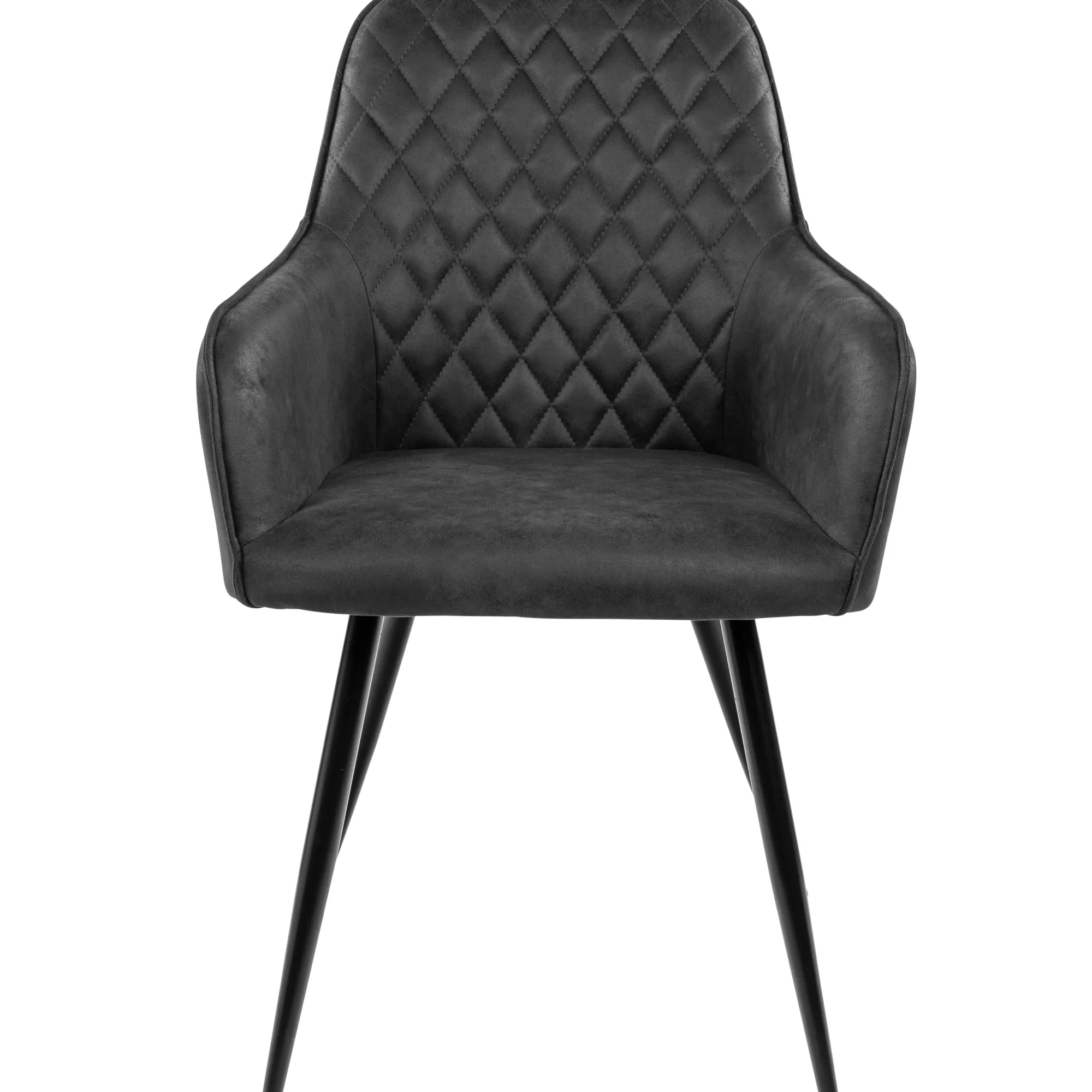Homeville Hanne med drejefunktion suede mørkegrå