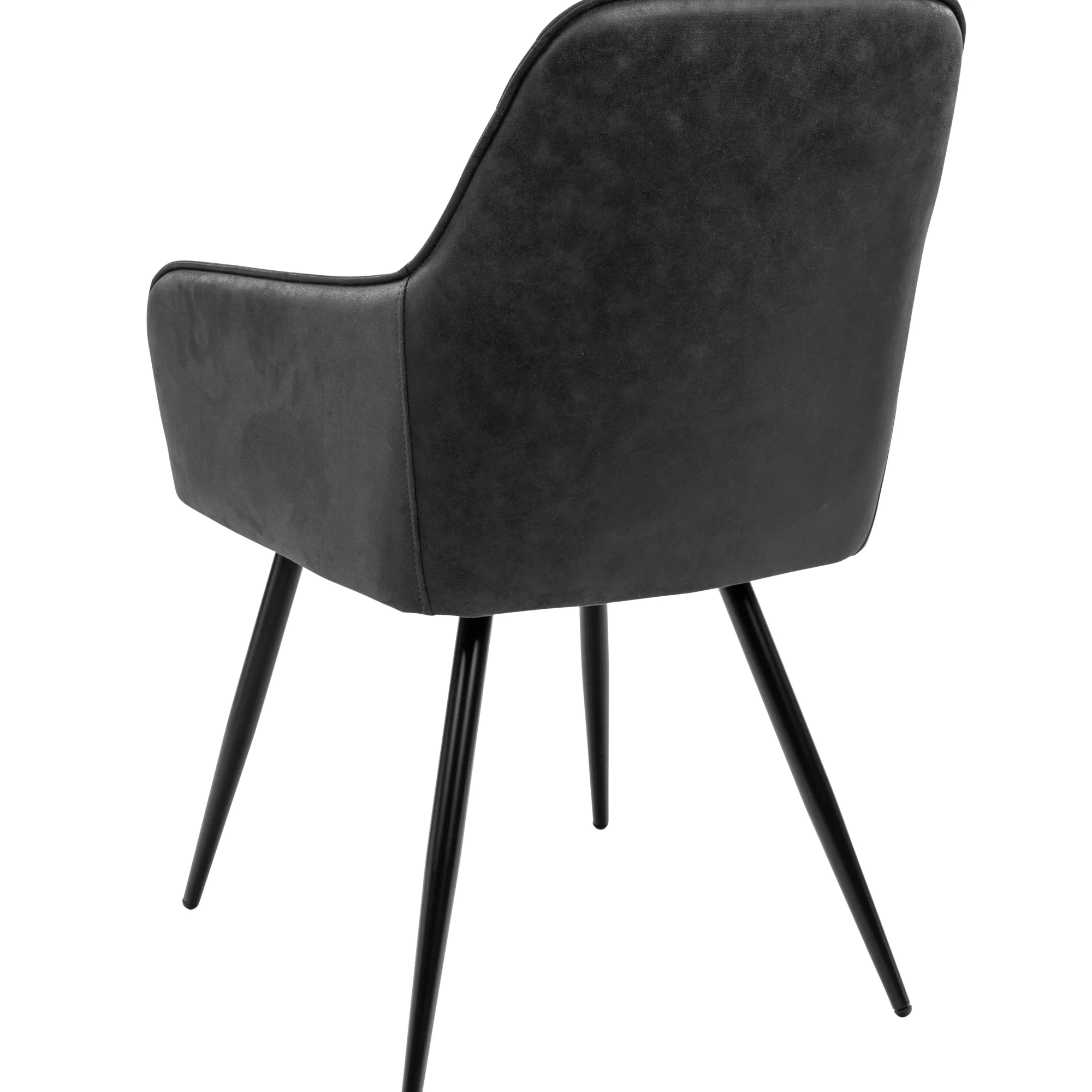 Homeville Hanne med drejefunktion suede mørkegrå