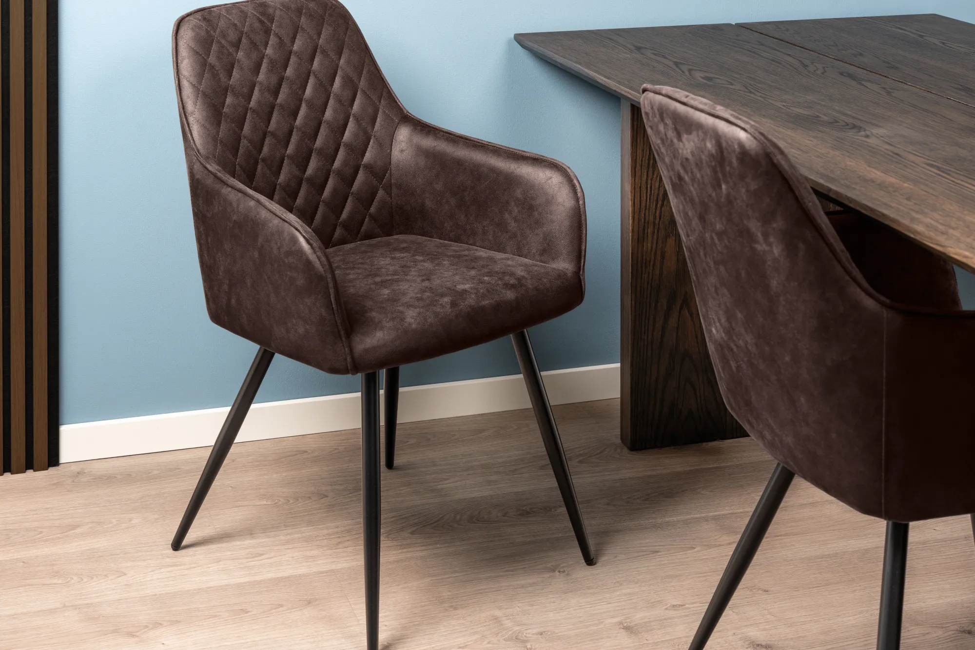 Homeville Hanne suede mørkebrun