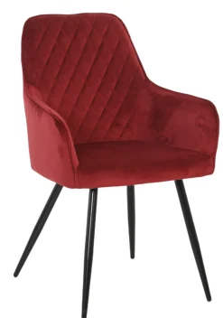 Homeville Hanne velour bordeaux