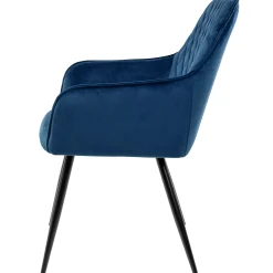 Homeville Hanne velour mørkeblå
