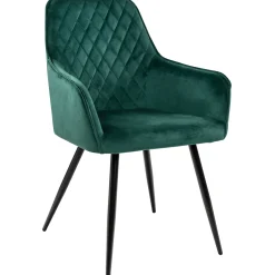 Homeville Hanne velour mørkegrøn