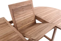 Moreland Havebord kerne teaktræ 120x180/240cm