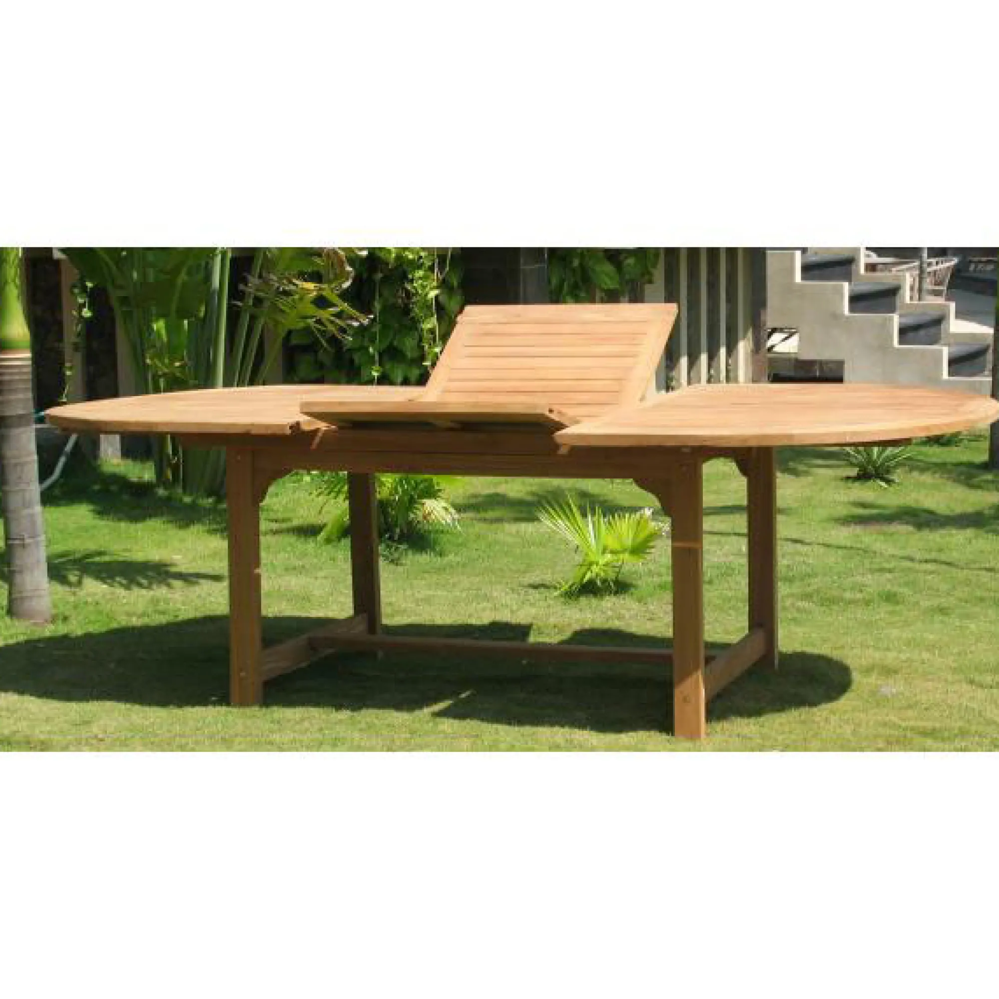 Moreland Havebord kerne teaktræ 120x180/240cm