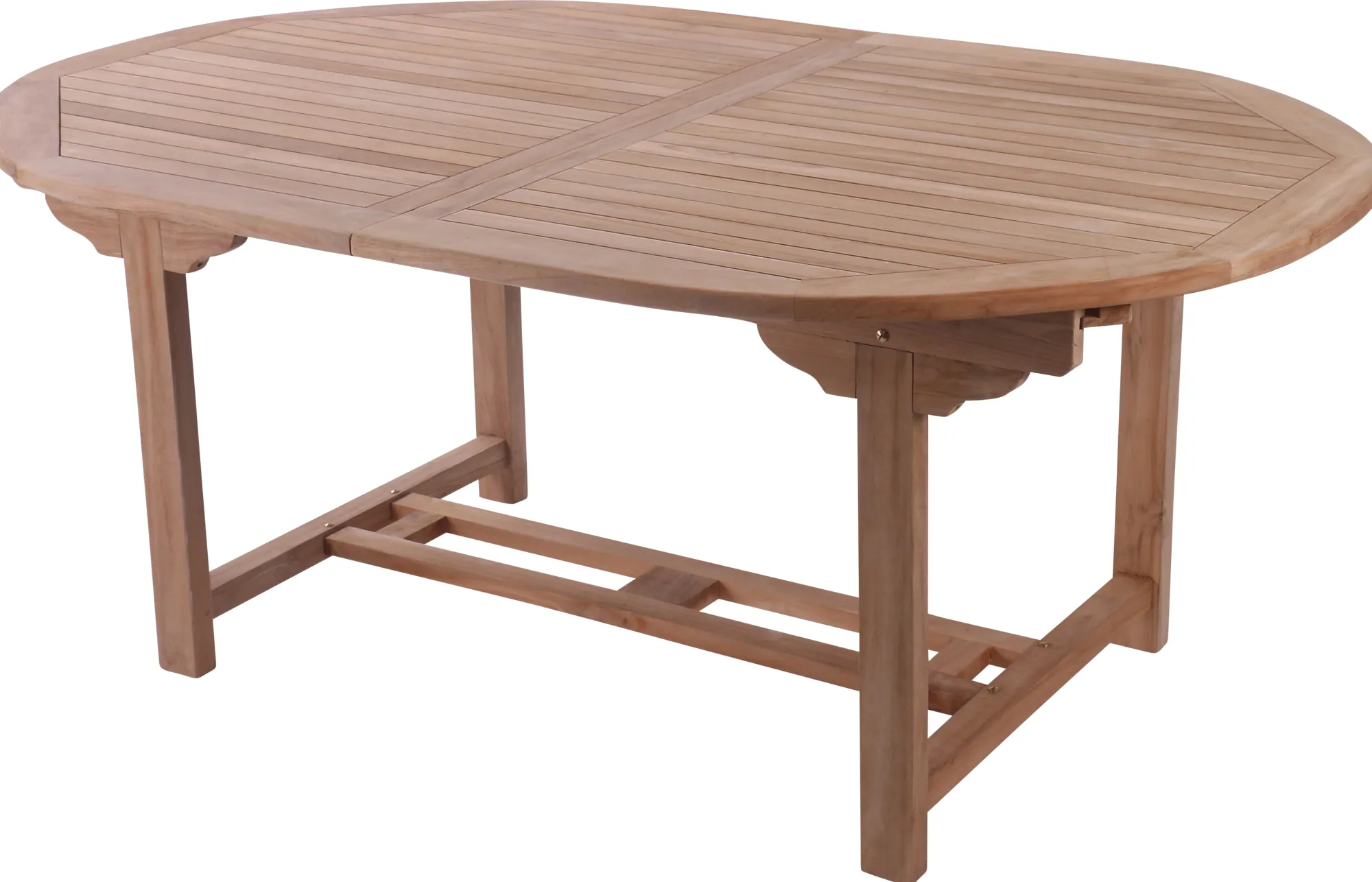 Moreland Havebord teaktræ 120x180/240cm