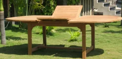 Moreland Havebord teaktræ 120x180/240cm
