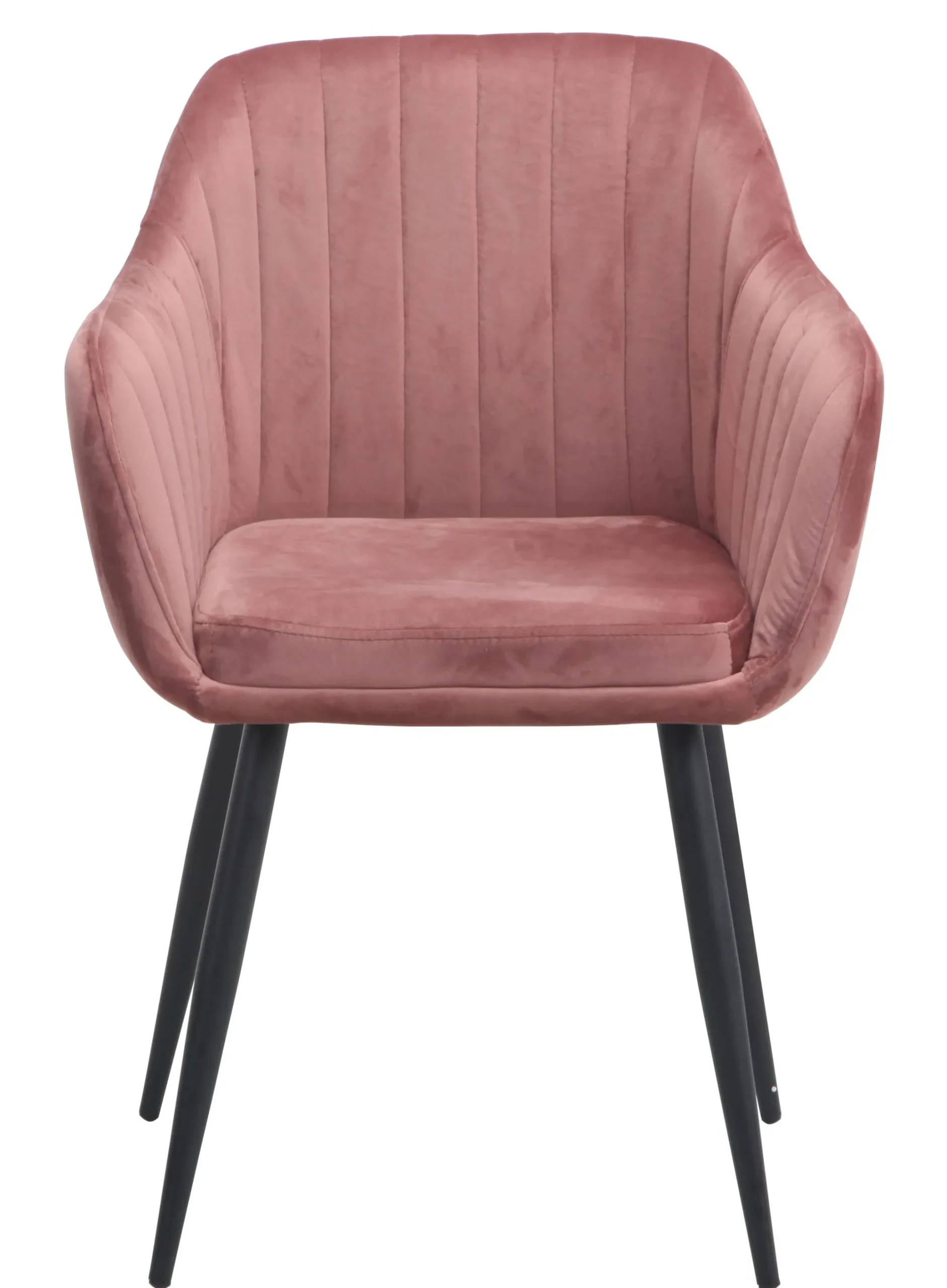 Homeville Helle velour rosa/sort