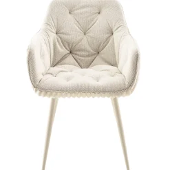 Homeville Holly imiteret pels creme/creme