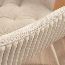 Homeville Holly imiteret pels creme/creme