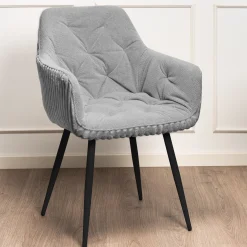 Homeville Holly imiteret pels lysegrå/sort