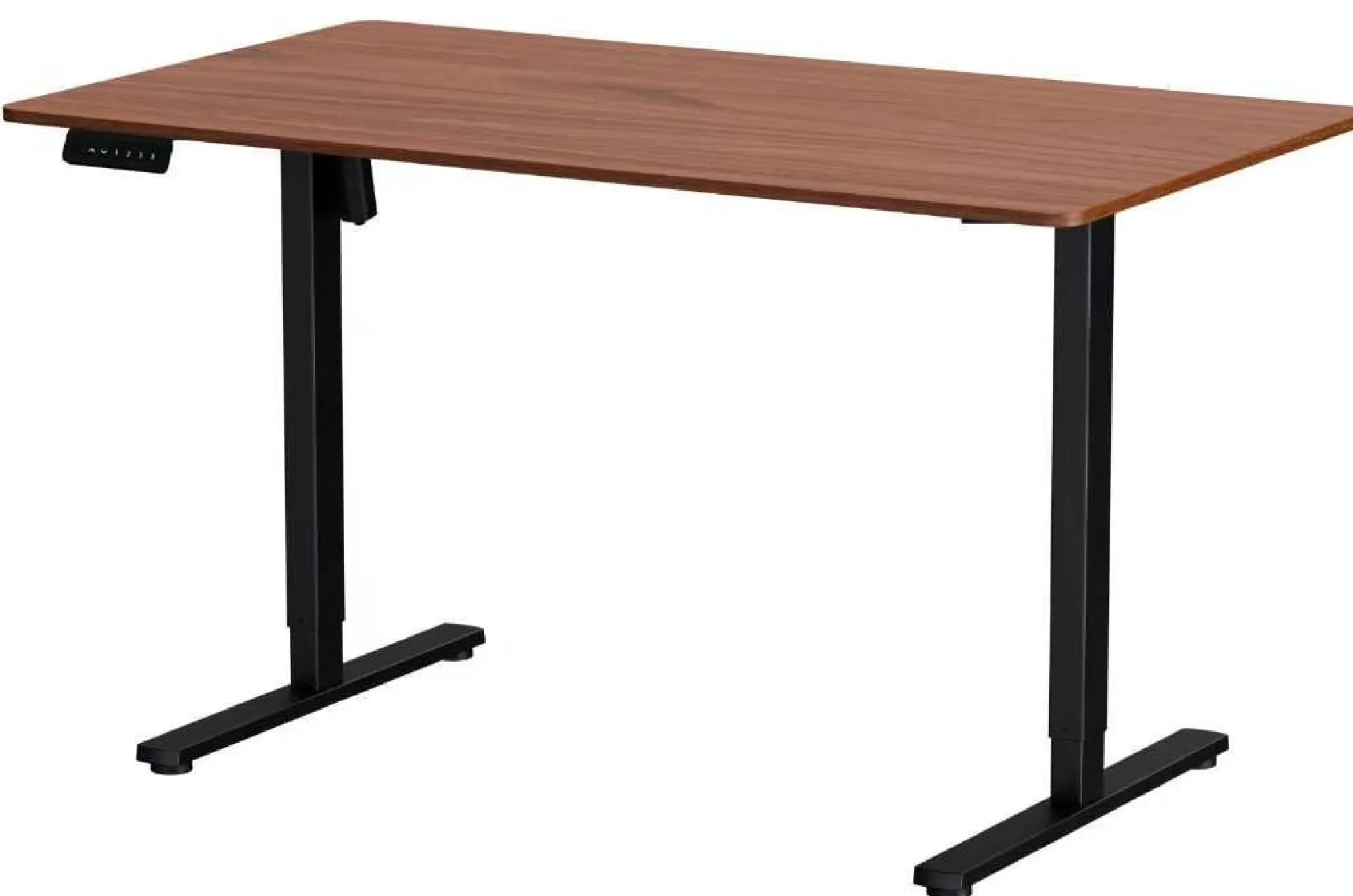 Homeville Hæve sænkebord brun 140x80cm