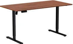 Homeville Hæve sænkebord brun 160x80cm