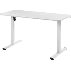Homeville Hæve sænkebord hvid 140x60cm