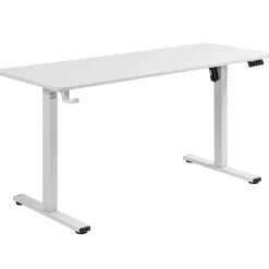 Homeville Hæve sænkebord hvid 160x60cm