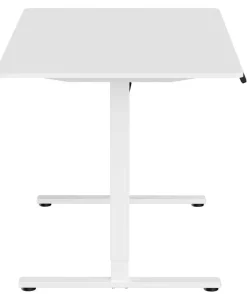 Homeville Hæve sænkebord hvid 140x80cm