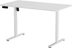 Homeville Hæve sænkebord hvid 140x80cm