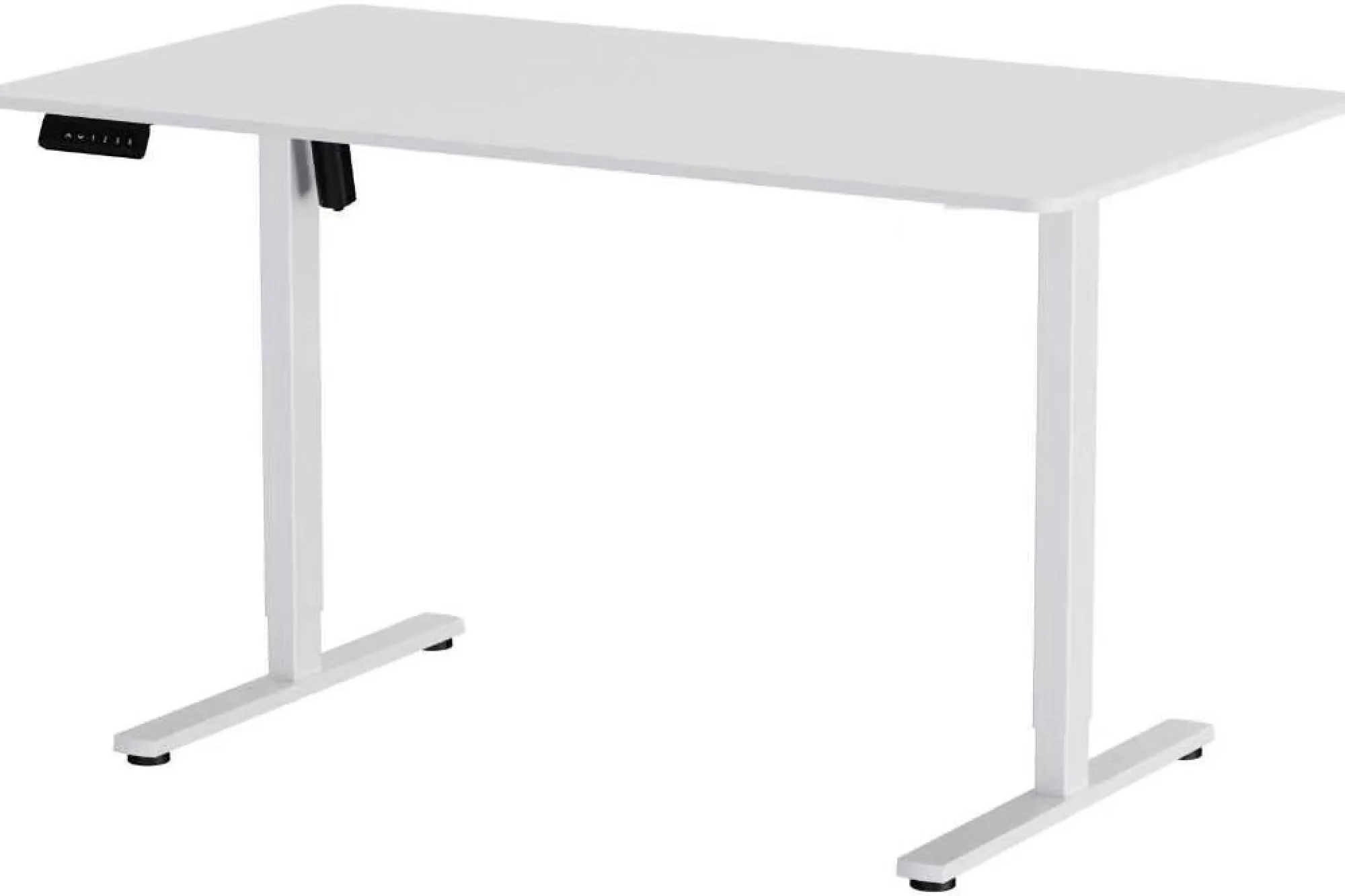 Homeville Hæve sænkebord hvid 140x80cm