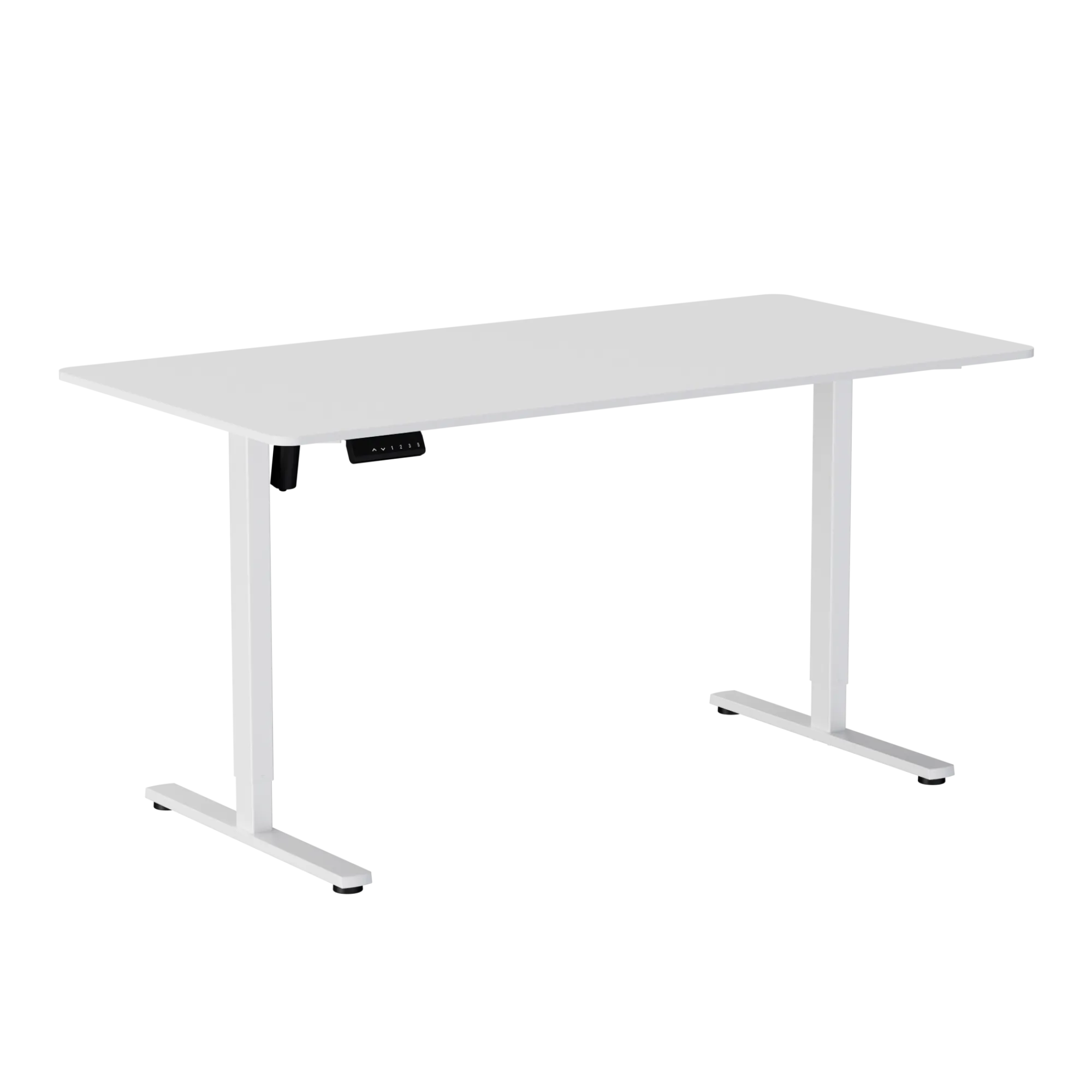 Homeville Hæve sænkebord hvid 160x80cm