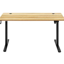 Homeville Hæve sænkebord natur 160x60cm
