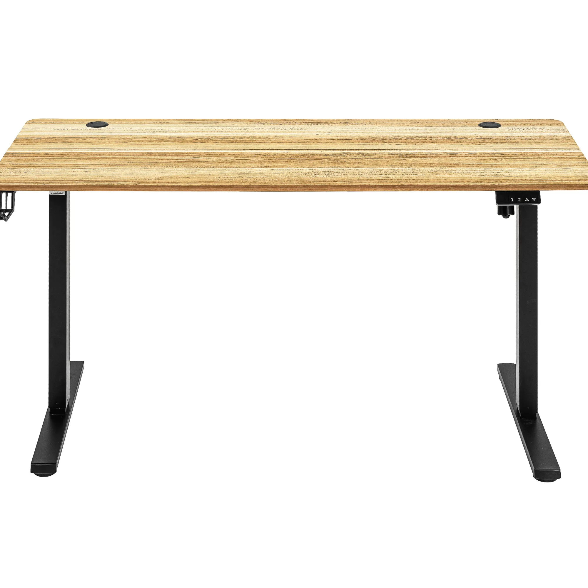 Homeville Hæve sænkebord natur 160x60cm
