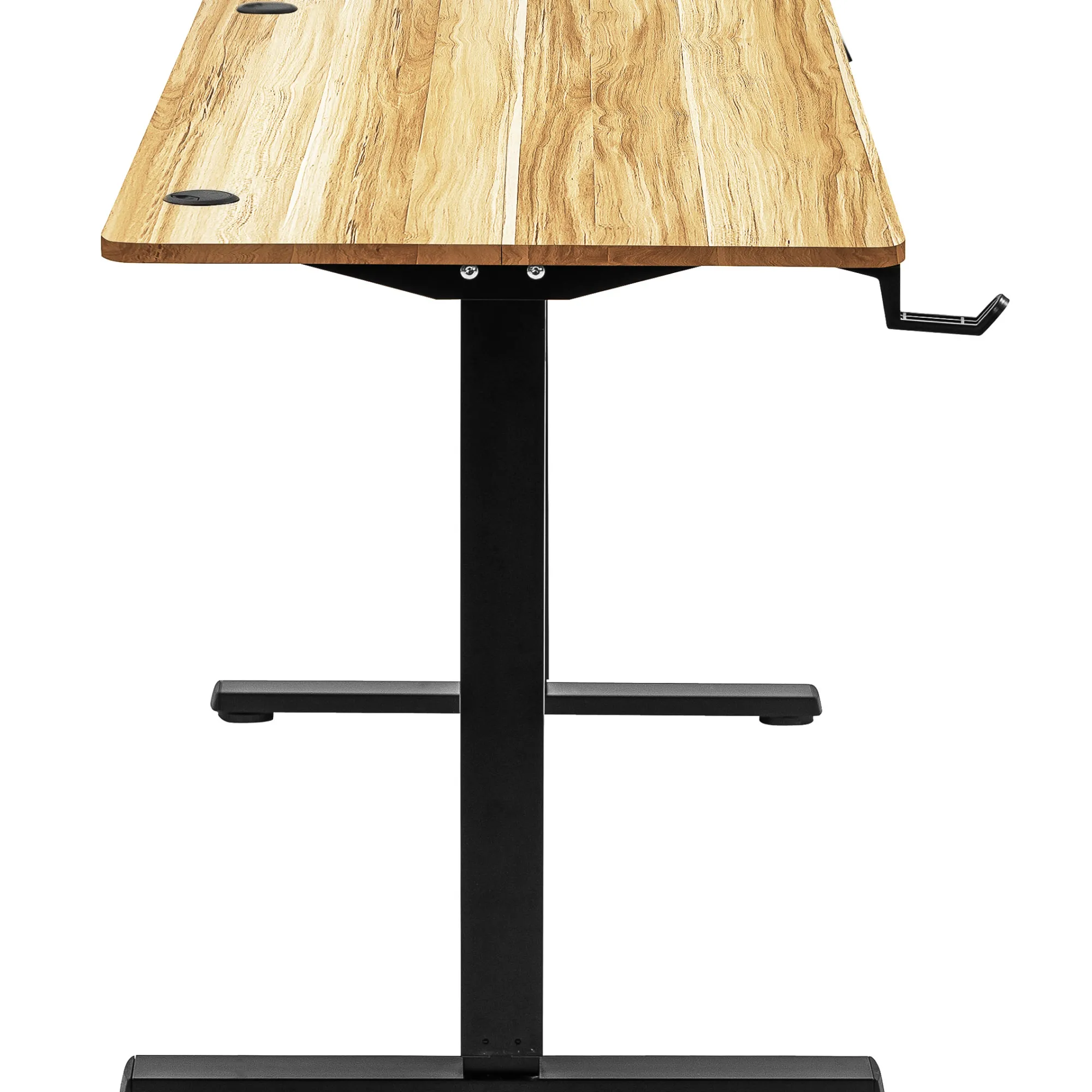Homeville Hæve sænkebord natur 160x60cm