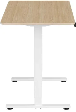 Homeville Hæve sænkebord natur 120x60cm