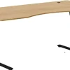 Homeville Hæve sænkebord PLUS natur 200x100cm
