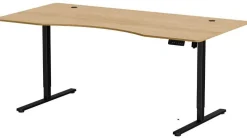 Homeville Hæve sænkebord PLUS natur 200x100cm