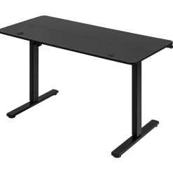 Homeville Hæve sænkebord sort 140x60cm