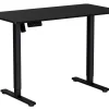 Homeville Hæve sænkebord sort 120x60cm