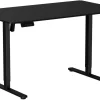 Homeville Hæve sænkebord sort 140x80cm